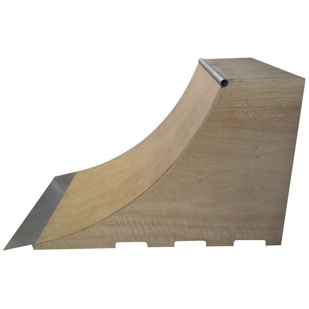 WA Skate Ramps 1.2m x 1.8m Quarter Pipe Ramp (4ft High x 6ft Wide) - WA Skate Ramps - Ramp Champ