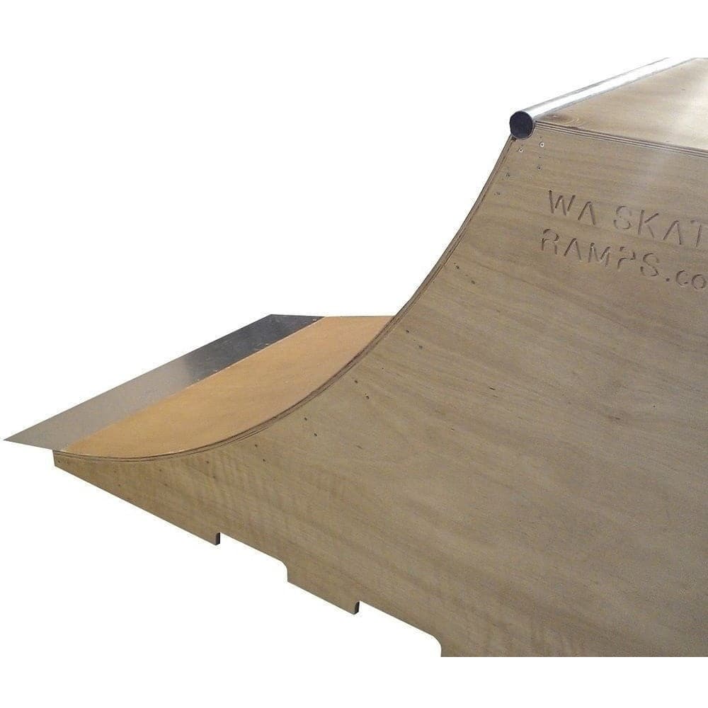 WA Skate Ramps 1.2m x 1.8m Quarter Pipe Ramp (4ft High x 6ft Wide) - WA Skate Ramps - Ramp Champ