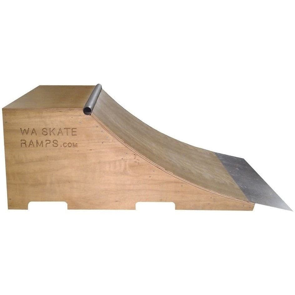 WA Skate Ramps 60cm x 1.8m Quarter Pipe Ramp (2ft High x 6ft Wide) - WA Skate Ramps - Ramp Champ