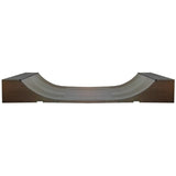 WA Skate Ramps 60cm High x 2.4m Wide Halfpipe (2ft High x 8ft Wide) - WA Skate Ramps - Ramp Champ