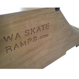 WA Skate Ramps 60cm x 2.4m Quarter Pipe Ramp (2ft High x 8ft Wide) - WA Skate Ramps - Ramp Champ