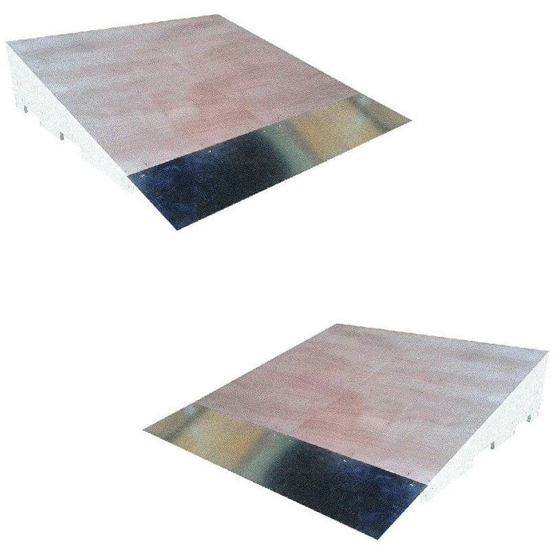 WA Skate Ramps Set of 2 x 1.2m Wide Skateboard Jump Ramps (4ft Wide) - WA Skate Ramps - Ramp Champ